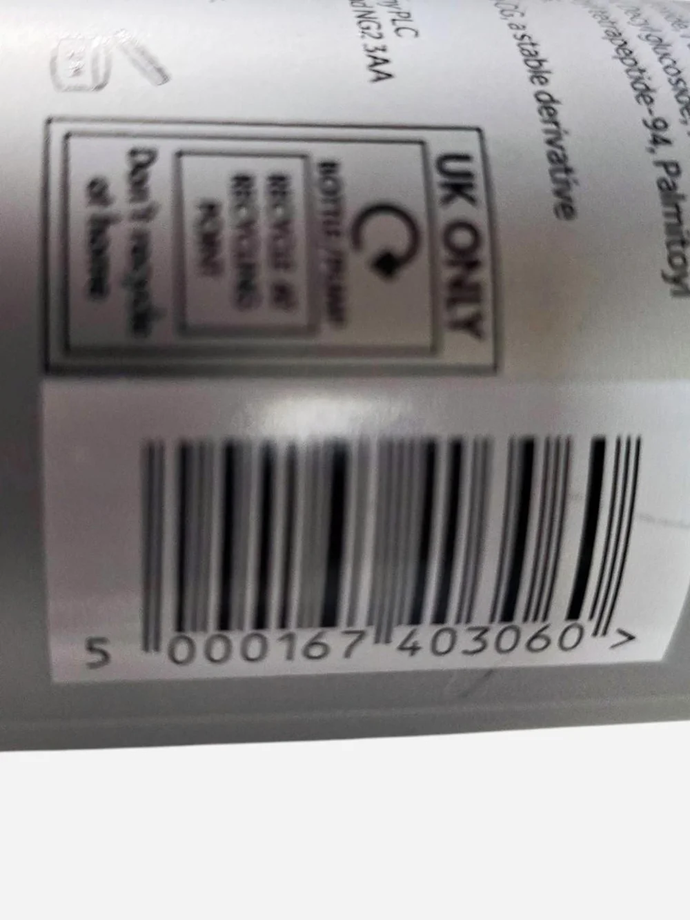 No7 Future Renew Peptide Cleanser in Silver